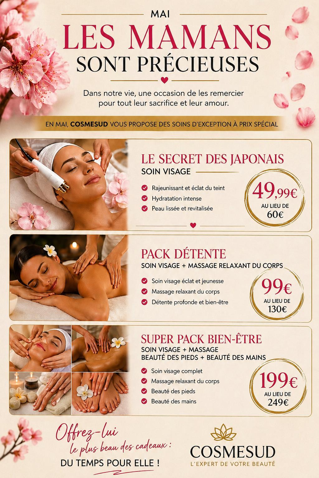 offres cosmesud fêtes des mères