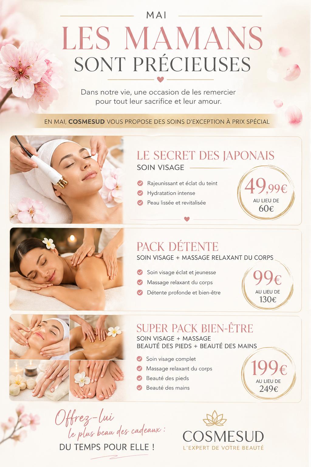 offres cosmesud fêtes des mères